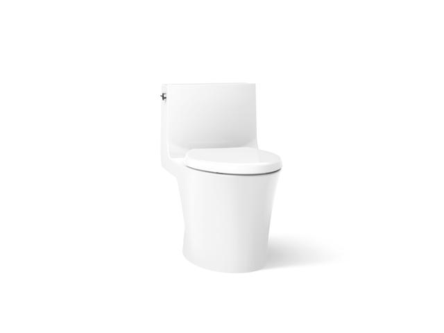 Veil® Hidden cord one-piece elongated toilet