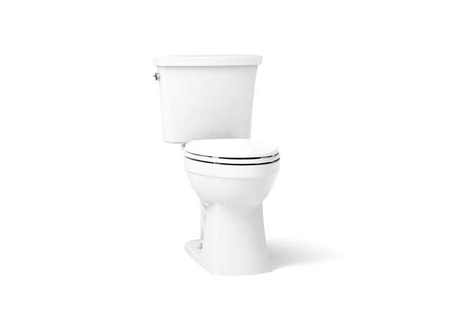 Kelston® Two-piece elongated toilet, 1.28 gpf