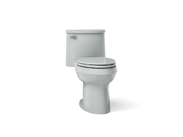 Adair® One-piece elongated toilet, 1.28 gpf