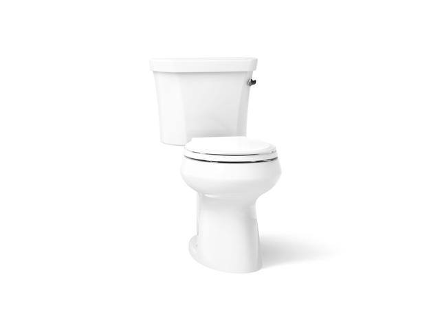 Highline® Two-piece round-front toilet, 1.28 gpf