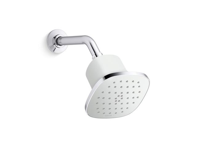 Cinq™ Square single-function filtered showerhead, 1.75 gpm
