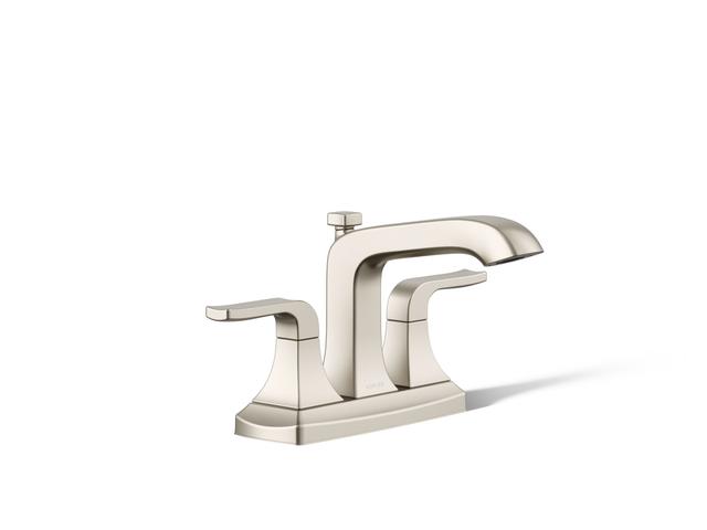 Rubicon® Two-handle 4" centerset bathroom faucet