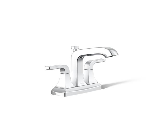 Rubicon® Two-handle 4" centerset bathroom faucet