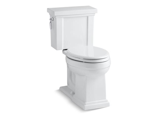 Tresham® Two-piece elongated toilet, 1.28 gpf