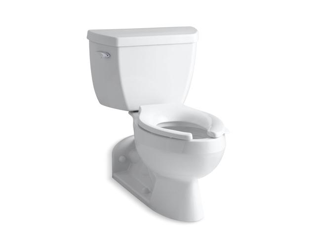 Barrington™ Two-piece elongated toilet, 1.0 gpf