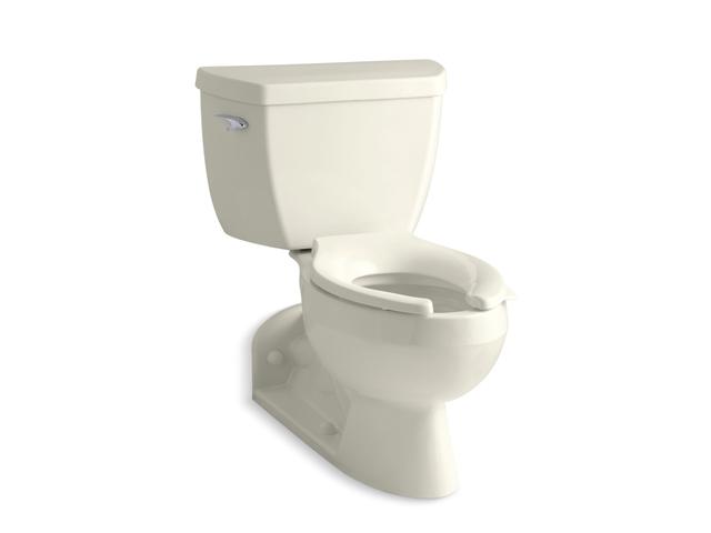 Barrington™ Two-piece elongated toilet, 1.0 gpf