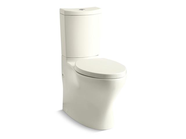 Persuade® Curv Two-piece elongated toilet with skirted trapway
