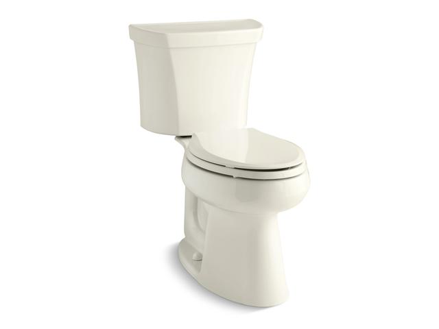 Highline® Two-piece elongated toilet, 1.28 gpf