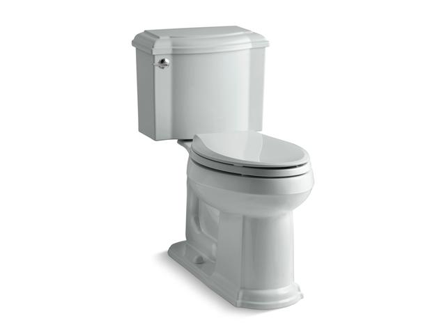 Devonshire® Two-piece elongated toilet, 1.28 gpf