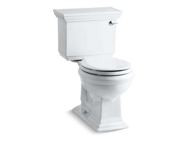Memoirs® Stately Two-piece round-front toilet, 1.28 gpf