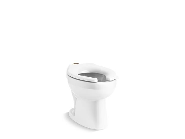 Wellcomme™ Ultra Floor-mount top spud antimicrobial flushometer bowl