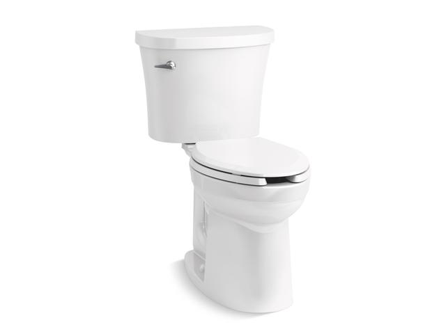 Kingston™ Two-piece elongated toilet, 1.28 gpf