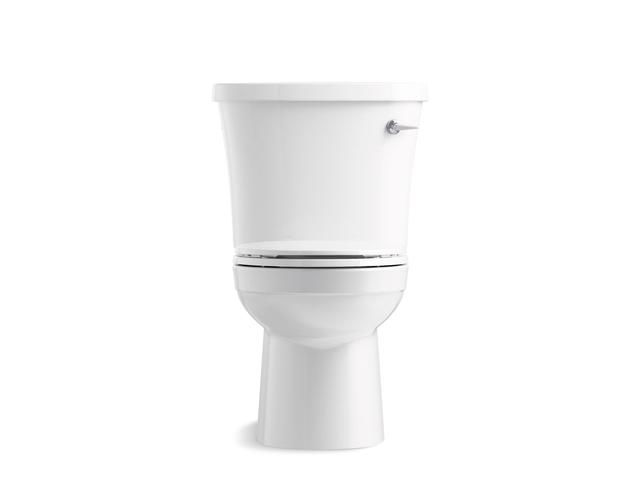 Kingston™ Two-piece elongated toilet, 1.28 gpf
