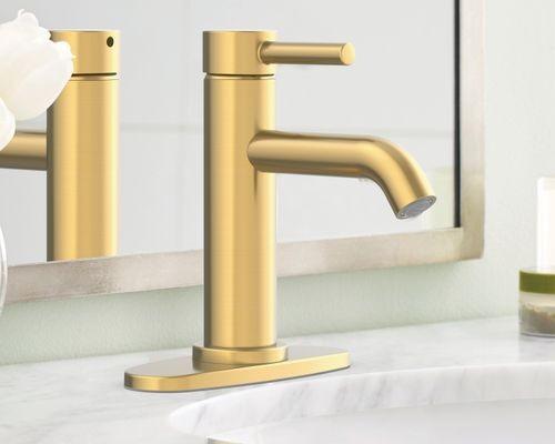 allen + roth Harlow Bathroom Sink Faucet