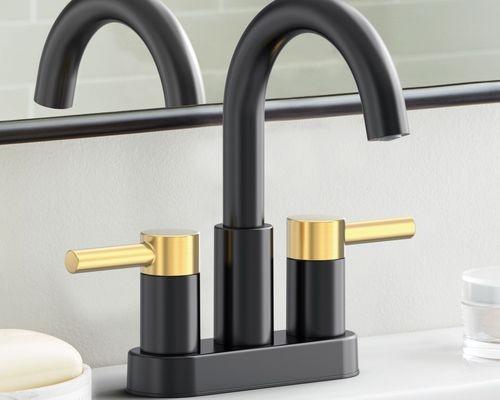 allen + roth Harlow Bathroom Sink Faucet
