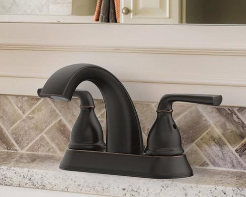 allen + roth Reagan Bathroom Sink Faucet
