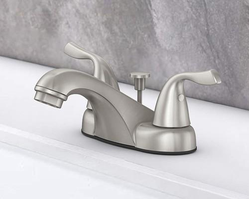 Project Source Webber Bathroom Sink Faucet