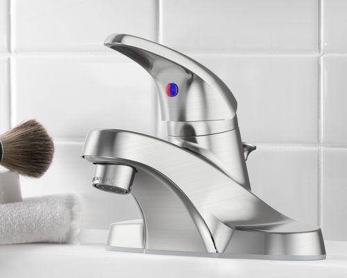 Project Source Webber Bathroom Sink Faucet