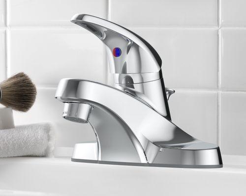 Project Source Webber Bathroom Sink Faucet