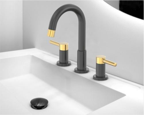 allen + roth Harlow Bathroom Sink Faucet
